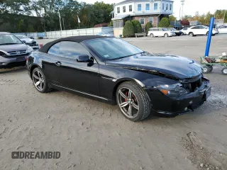 2005 BMW 6 Series 645Ci with VIN WBAEK73485B326662, listed as a Copart auction lot 75297684 with 161,886 mi miles and Clean Title. Bid and sale history available at carsss.com. Image 4.