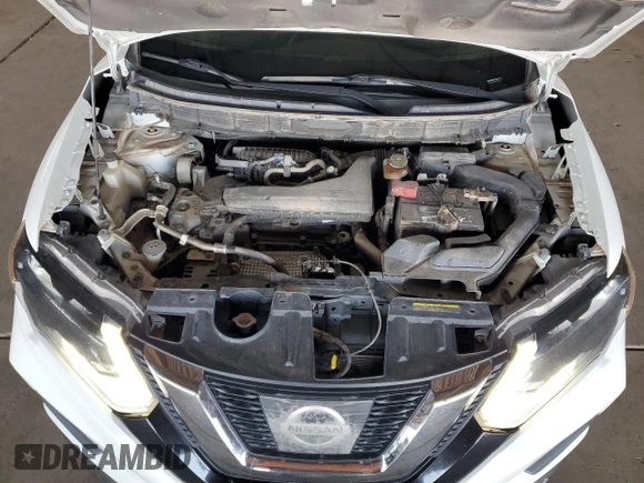 2017 Nissan Rogue S z VIN KNMAT2MT5HP577279, wystawiony jako Copart lot #59328345 z przebiegiem 168 005 mil mil oraz Czysty tytuł • Clean title. Historia ofert i sprzedaży dostępna na DreamBid. Obrazek 11.