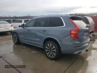 2020 Volvo XC90 Momentum with VIN YV4102PK4L1575186, listed as a Copart auction lot 46177035 with 73,170 mi miles and Salvage Title. Bid and sale history available at carsss.com. Image 2.