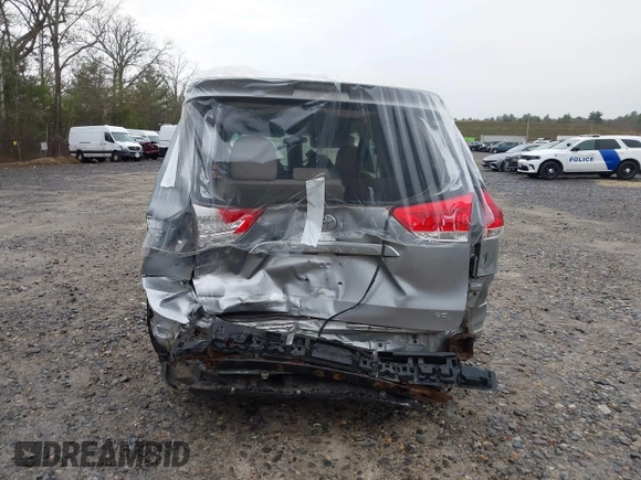2012 Toyota Sienna with VIN 5TDKA3DC7CS015592, listed as a IAAI auction lot 40839775 with 161,944 mi miles and . Bid and sale history available at DreamBid. Image 17.