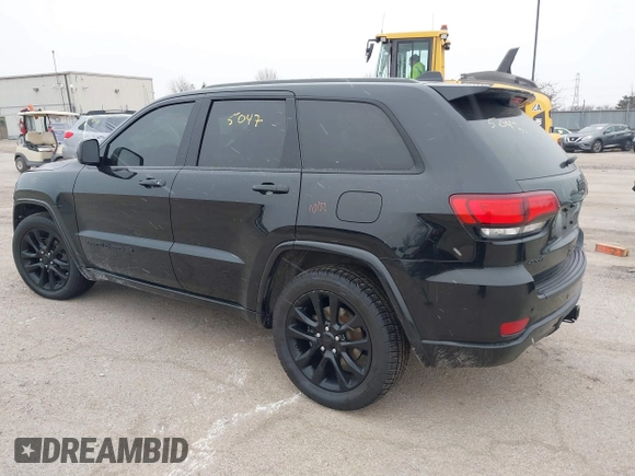 2020 Jeep Grand Cherokee Altitude with VIN 1C4RJFAG7LC179112, listed as a IAAI auction lot 41565047 with 152,548 mi miles. Bid and sale history available at carsss.com. Image 3.