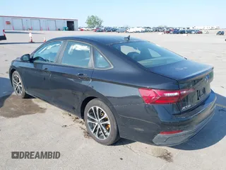 2023 Volkswagen Jetta Sport with VIN 3VWBM7BU2PM022530, listed as a IAAI auction lot 42215101 with 7,455 mi miles and . Bid and sale history available at DreamBid. Image 3.