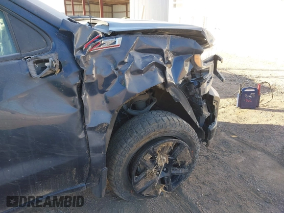 2021 Chevrolet Silverado 1500 LT Trail Boss with VIN 1GCPYFEDXMZ392928, listed as a IAAI auction lot 41340856 with 52,361 mi miles and . Bid and sale history available at DreamBid. Image 18.