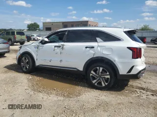 2023 Kia Sorento Hybrid EX with VIN KNDRHDLG1P5227503, listed as a Copart auction lot 61869004 with 0 mi miles and Salvage Title. Bid and sale history available at carsss.com. Image 2.
