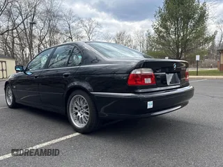 2002 BMW 5 Series 530iA with VIN WBADT634X2CH92749, listed as a Copart auction lot 51372225 with 166,586 mi miles and Clean Title. Bid and sale history available at carsss.com. Image 3.