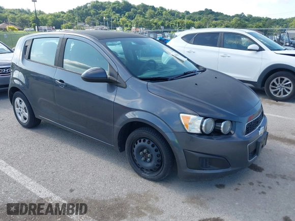 2013 Chevrolet Sonic LS with VIN 1G1JA6SH0D4212041, listed as a IAAI auction lot 42552147 with 192,934 mi miles and . Bid and sale history available at DreamBid. Image 1.
