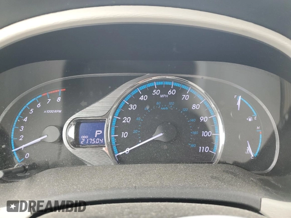 2012 Toyota Sienna XLE AAS with VIN 5TDYK3DC0CS251735, listed as a Copart auction lot 62208805 with 217,504 mi miles and Clean title. Bid and sale history available at DreamBid. Image 9.