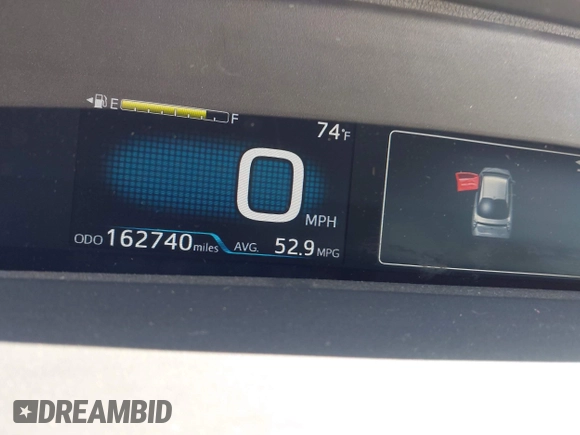 2016 Toyota Prius Two z VIN JTDKBRFU8G3007885, wystawiony jako IAAI lot #41980383 z przebiegiem 162 740 mil mil oraz . Historia ofert i sprzedaży dostępna na DreamBid. Obrazek 16.