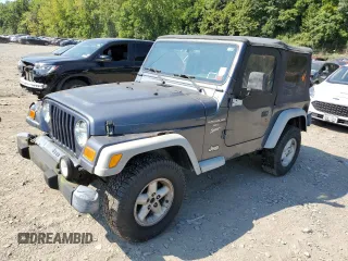 2001 Jeep Wrangler Sport with VIN 1J4FA49S41P352844, listed as a Copart auction lot 69216924 with 160,129 mi miles and Clean Title. Bid and sale history available at carsss.com. Image 1.