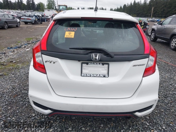 2020 Honda Fit Sport z VIN 3HGGK5H68LM715075, wystawiony jako IAAI lot #42135559 z przebiegiem Nie podano mil oraz . Historia ofert i sprzedaży dostępna na DreamBid. Obrazek 15.