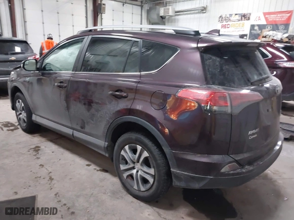 2018 Toyota RAV4 LE with VIN 2T3BFREVXJW737378, listed as a IAAI auction lot 41355320 with 58,609 mi miles. Bid and sale history available at carsss.com. Image 3.