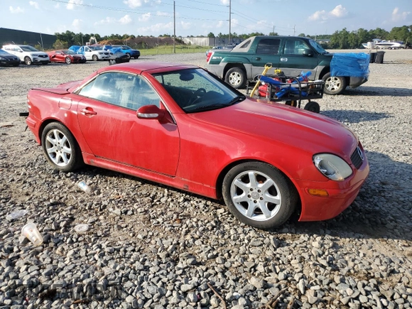 2003 Mercedes-Benz SLK 230 Kompressor z VIN WDBKK49F73F293719, wystawiony jako Copart lot #74849454 z przebiegiem 247 020 mil mil oraz Szkoda całkowita • Salvage title. Historia ofert i sprzedaży dostępna na DreamBid. Obrazek 4.