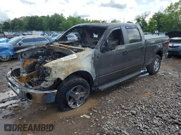 2007 Ford F-150 XLT z VIN 1FTPW14597FB52195, wystawiony jako Copart lot #60293995 z przebiegiem Nie podano mil oraz Szkoda całkowita • Salvage title. Historia ofert i sprzedaży dostępna na DreamBid. Obrazek 1.
