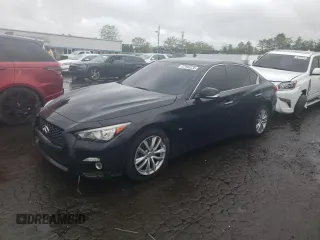 2017 Infiniti Q50 Premium z VIN JN1EV7ARXHM834006, wystawiony jako Copart lot #57893235 z przebiegiem 65 068 mil mil oraz Szkoda całkowita • Salvage title. Historia ofert i sprzedaży dostępna na DreamBid. Obrazek 1.