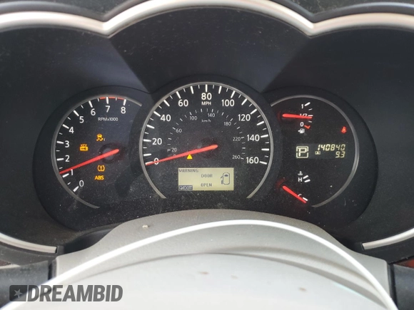 2014 Nissan Quest S with VIN JN8AE2KP1E9105066, listed as a Copart auction lot 52722365 with 140,840 mi miles and Salvage Title. Bid and sale history available at carsss.com. Image 9.
