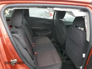 2020 Chevrolet Sonic LT with VIN 1G1JD6SB9L4118368, listed as a Copart auction lot 80234344 with 89,594 mi miles and Salvage title. Bid and sale history available at DreamBid. Image 10.