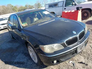 2006 BMW 7 Series 750Li with VIN WBAHN83536DT35584, listed as a IAAI auction lot 41693827 with 173,778 mi miles. Bid and sale history available at carsss.com. Image 1.