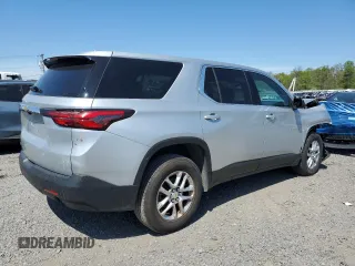 2022 Chevrolet Traverse LS with VIN 1GNERFKW0NJ120518, listed as a Copart auction lot 54792685 with 68,776 mi miles and Clean Title. Bid and sale history available at carsss.com. Image 3.