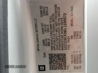 2020 Chevrolet Colorado 2WD LT с VIN 1GCGSCEN0L1190072, выставлен на аукционе Copart как лот 54314235 с пробегом 130 034 миль миль и Списание • Salvage title. История ставок и продаж доступна на DreamBid. Изображение 13.