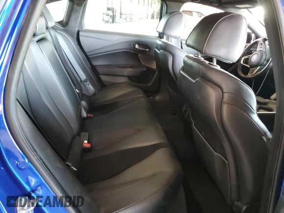 2021 Acura TLX w/A-Spec Package with VIN 19UUB5F59MA011592, listed as a Copart auction lot 58799245 with 41,682 mi miles and Salvage title. Bid and sale history available at DreamBid. Image 10.