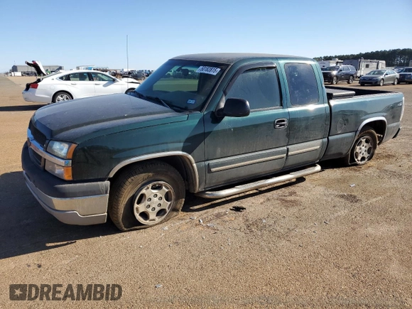 2004 Chevrolet Silverado 1500 LS with VIN 2GCEC19V841360239, listed as a Copart auction lot 50182815 with 249,092 mi miles and Salvage Title. Bid and sale history available at carsss.com. Image 1.