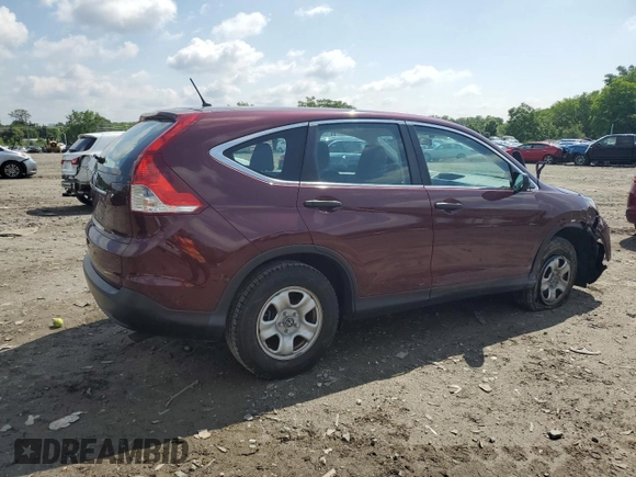 2014 Honda CR-V LX z VIN 5J6RM3H31EL043421, wystawiony jako Copart lot #58834255 z przebiegiem 74 470 mil mil oraz Szkoda całkowita • Salvage title. Historia ofert i sprzedaży dostępna na DreamBid. Obrazek 3.