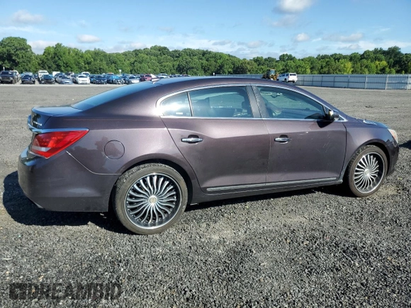 2014 Buick LaCrosse Premium II with VIN 1G4GF5G38EF229200, listed as a Copart auction lot 62501734 with 163,459 mi miles and Salvage Title. Bid and sale history available at carsss.com. Image 3.