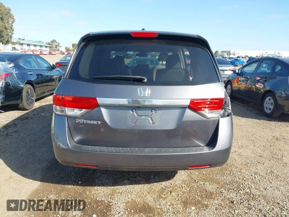 2017 Honda Odyssey EX-L with VIN 5FNRL5H6XHB022539, listed as a IAAI auction lot 41702635 with 51,881 mi miles and . Bid and sale history available at DreamBid. Image 17.