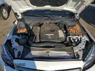 2018 Mercedes-Benz C 300 with VIN WDDWK4KB0JF622077, listed as a Copart auction lot 38075154 with 58,696 mi miles and Salvage title. Bid and sale history available at DreamBid. Image 11.