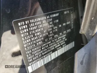 2012 Volkswagen Tiguan SE z VIN WVGBV7AX1CW609299, wystawiony jako Copart lot #56359635 z przebiegiem 133 031 mil mil oraz Szkoda całkowita • Salvage title. Historia ofert i sprzedaży dostępna na DreamBid. Obrazek 14.