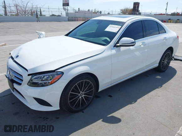 2021 Mercedes-Benz C 300 with VIN W1KWF8DB9MR611445, listed as a IAAI auction lot 41960300 with 32,862 mi miles and . Bid and sale history available at DreamBid. Image 2.