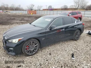 2017 Infiniti Q50 Red Sport 400 с VIN JN1FV7AR9HM871844, выставлен на аукционе Copart как лот 51811955 с пробегом 95 003 миль миль и Списание • Salvage title. История ставок и продаж доступна на DreamBid. Изображение 1.