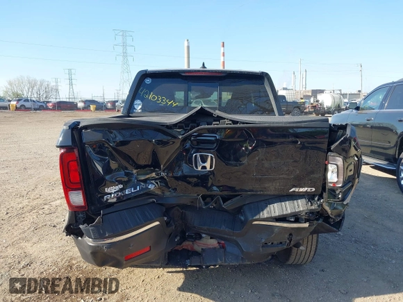 2020 Honda Ridgeline RTL with VIN 5FPYK3F52LB024816, listed as a IAAI auction lot 42103344 with 68,700 mi miles and . Bid and sale history available at DreamBid. Image 16.