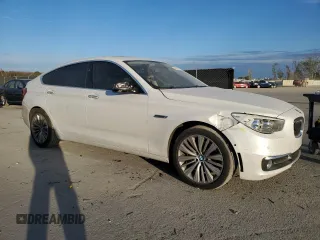 2015 BMW 5 Series 535i Gran Turismo with VIN WBA5M2C55FGH99156, listed as a Copart auction lot 88298775 with 154,050 mi miles and Salvage title. Bid and sale history available at DreamBid. Image 4.