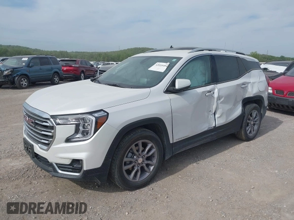 2024 GMC Terrain SLT with VIN 3GKALPEG4RL127638, listed as a IAAI auction lot 42055404 with 12,511 mi miles and . Bid and sale history available at DreamBid. Image 17.