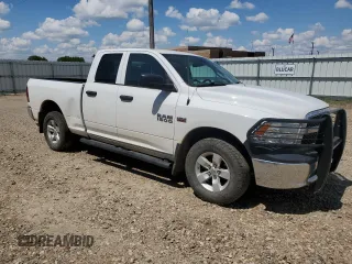 2018 Ram 1500 Tradesman z VIN 1C6RR7FT4JS279389, wystawiony jako Copart lot #58392565 z przebiegiem 51 530 mil mil oraz Czysty tytuł • Clean title. Historia ofert i sprzedaży dostępna na DreamBid. Obrazek 4.