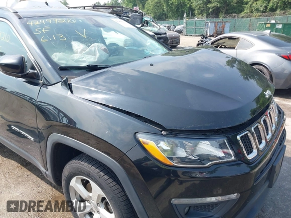 2018 Jeep Compass Latitude with VIN 3C4NJDBB2JT114644, listed as a IAAI auction lot 42499210 with 82,988 mi miles and . Bid and sale history available at DreamBid. Image 18.