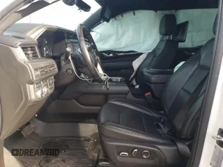 2021 GMC Yukon XL Denali with VIN 1GKS2JKLXMR193652, listed as a Copart auction lot 46117705 with 58,522 mi miles and Salvage Title. Bid and sale history available at carsss.com. Image 7.