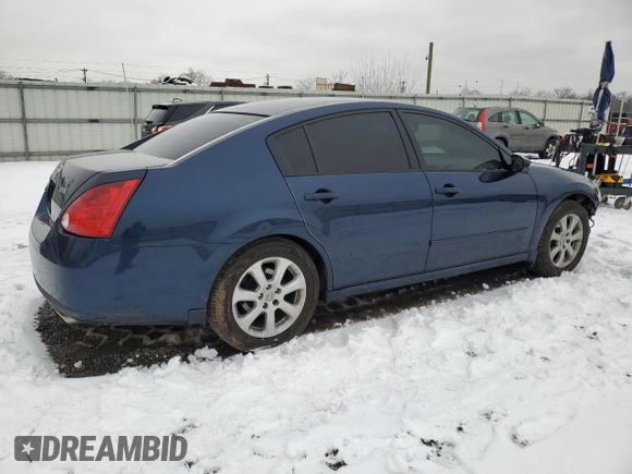 2007 Nissan Maxima 3.5 SL with VIN 1N4BA41E67C847871, listed as a Copart auction lot 44707085 with 139,652 mi miles and Salvage Title. Bid and sale history available at carsss.com. Image 3.