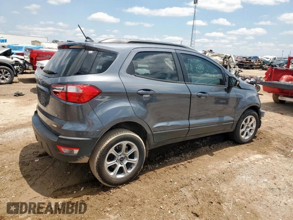 2018 Ford EcoSport SE with VIN MAJ3P1TE4JC161186, listed as a Copart auction lot 59044455 with 36,077 mi miles and Salvage title. Bid and sale history available at DreamBid. Image 3.