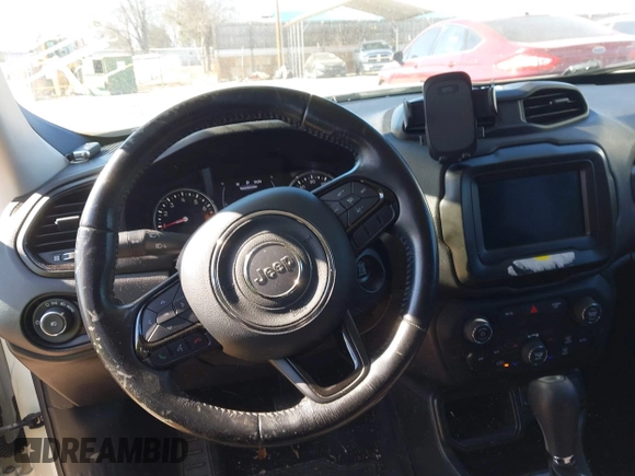 2018 Jeep Renegade Latitude with VIN ZACCJABB1JPH40117, listed as a IAAI auction lot 41676837 with 166,858 mi miles and . Bid and sale history available at DreamBid. Image 21.