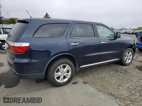 2012 Dodge Durango SXT with VIN 1C4RDHAG8CC308249, listed as a Copart auction lot 54008395 with 113,512 mi miles and Salvage Title. Bid and sale history available at carsss.com. Image 3.