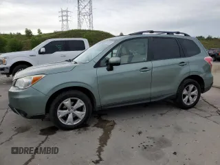 2014 Subaru Forester Premium z VIN JF2SJAECXEH483635, wystawiony jako Copart lot #58408995 z przebiegiem 163 191 mil mil oraz Szkoda całkowita • Salvage title. Historia ofert i sprzedaży dostępna na DreamBid. Obrazek 1.