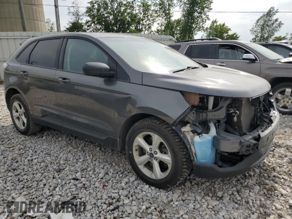 2018 Ford Edge SE with VIN 2FMPK4G99JBB94494, listed as a Copart auction lot 58980305 with 62,300 mi miles and Clean title. Bid and sale history available at DreamBid. Image 4.