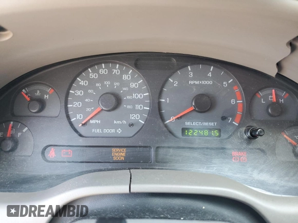 2001 Ford Mustang Standard with VIN 1FAFP40481F174144, listed as a Copart auction lot 64373485 with 122,481 mi miles and Clean title. Bid and sale history available at DreamBid. Image 9.