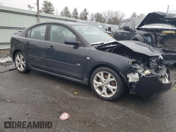 2009 Mazda 3 S Touring with VIN JM1BK324191237544, listed as a Copart auction lot 43930155 with 144,606 mi miles and Salvage Title. Bid and sale history available at DreamBid. Image 4.