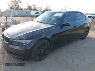 2007 BMW 3 Series 328i with VIN WBAVC53537FZ78563, listed as a IAAI auction lot 41851541 with Not Provided miles and . Bid and sale history available at carsss.com. Image 2.
