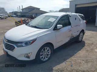 2020 Chevrolet Equinox LT with VIN 3GNAXKEV7LL262385, listed as a IAAI auction lot 41888039 with 53,558 mi miles. Bid and sale history available at carsss.com. Image 6.