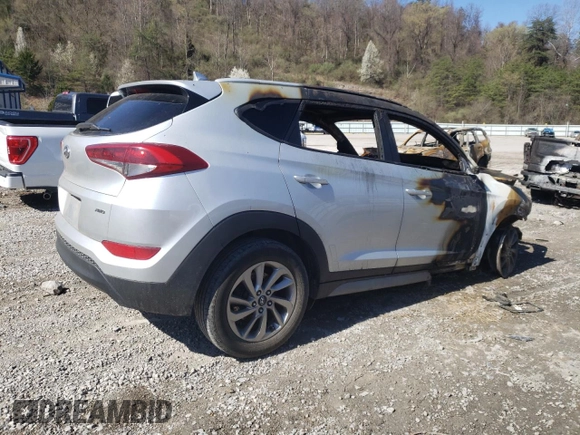 2018 Hyundai Tucson SEL with VIN KM8J3CA48JU707254, listed as a Copart auction lot 49624975 with Not provided miles and Salvage title. Bid and sale history available at DreamBid. Image 3.