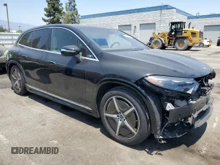 2023 Mercedes-Benz EQS with VIN 4JGDM4EB2PA018538, listed as a Copart auction lot 62095164 with 8,091 mi miles and Salvage Title. Bid and sale history available at carsss.com. Image 4.